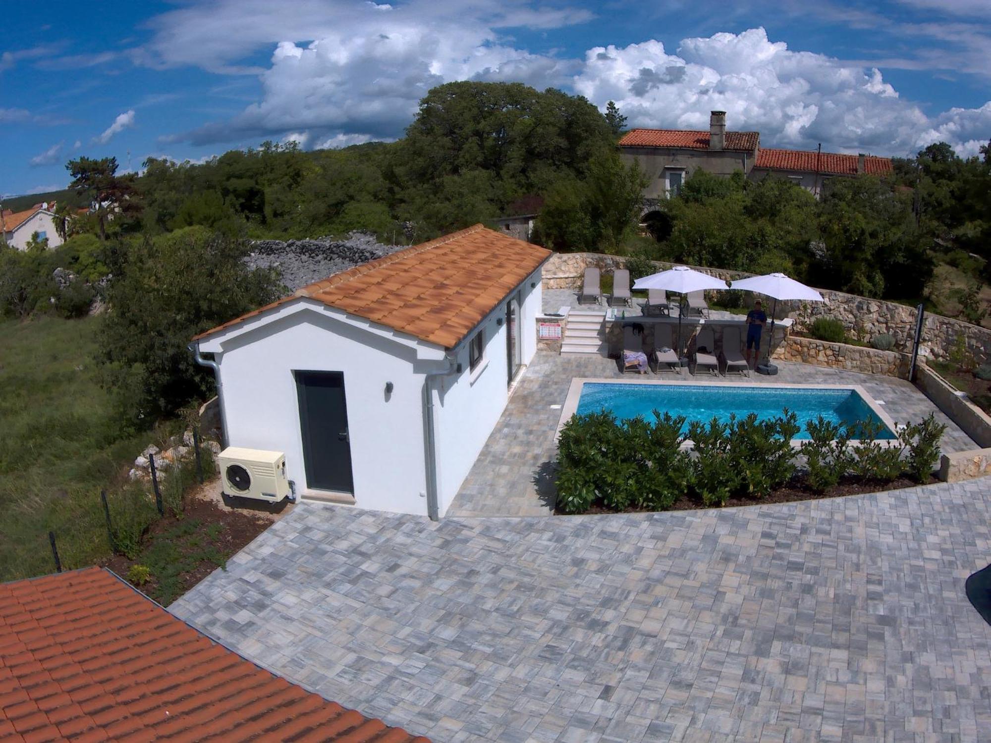 Villa Diny With Pool Pinezići Exterior foto